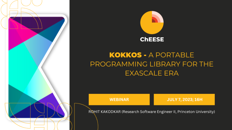 Kokkos – A portable programming library for the exascale era