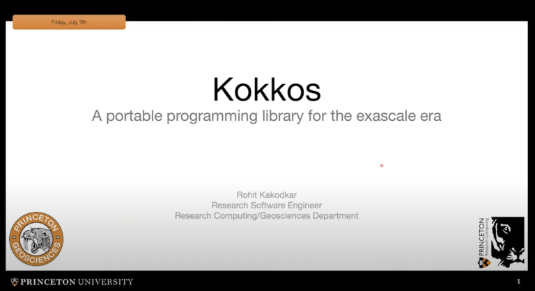 ChEESE hosts a webinar about Kokkos