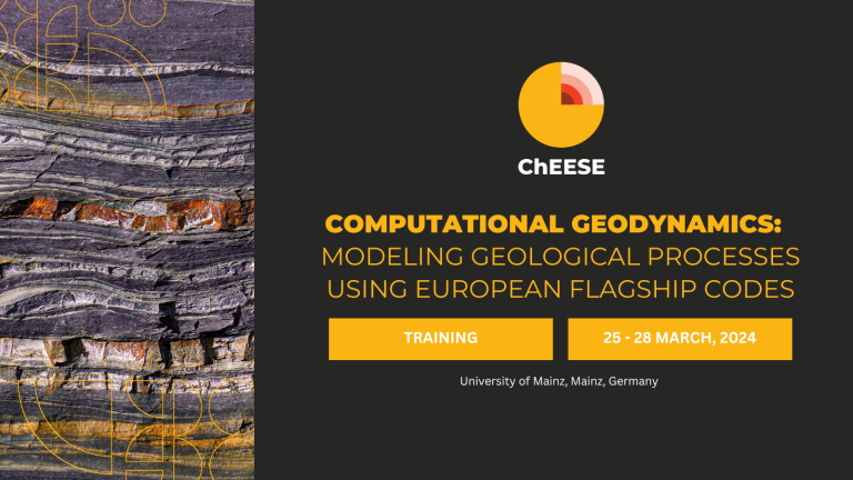 Computational geodynamics: Modeling Geological Processes using European Flagship Codes