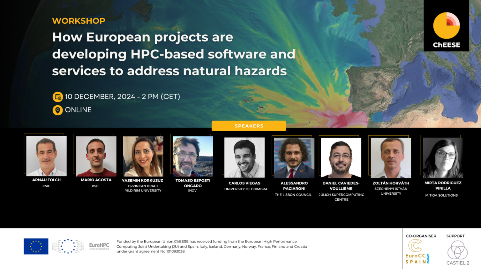 Registration Open for Workshop on HPC Solutions Addressing Natural Hazards