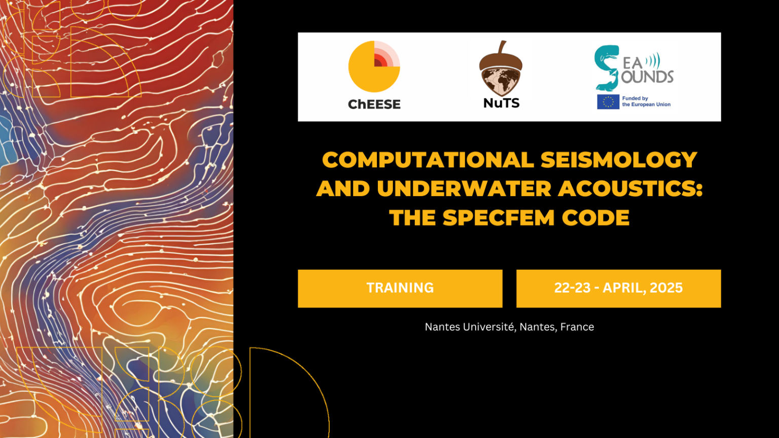 Registration Open for the Workshop: Computational Seismology and Underwater Acoustics Using the SPECFEM Code